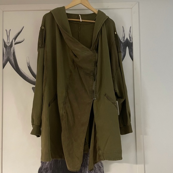 Free People Olive Jacket - Picture 7 of 7